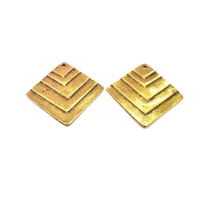 Antique Bronze Pendant Antique Bronze Plated Metal (30mm) G15339