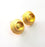 Earring Blank Base Settings Gold Resin Blank Cabochon Bases inlay Blank Mountings Gold Plated Brass (10mm blank) 1 Set  G14547