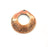 2 Copper Charm Antique Copper Charm Antique Copper Plated Metal (37x35mm) G14593