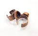Copper Ring Blank Setting Cabochon Base inlay Ring Backs Mounting Adjustable Ring Base Bezel(10x8mm drop blank)Antique Copper Plated G15487