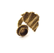 Antique Bronze Ring Blank Ring Setting inlay Blank Mosaic Bezel Base Cabochon Mountings (10mm Blank)Antique Bronze Plated Brass G15596