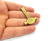 Hammer Pendant Antique Bronze Pendant Antique Bronze Plated Metal Pendant (50x32mm) G14740