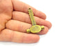 Hammer Pendant Antique Bronze Pendant Antique Bronze Plated Metal Pendant (50x32mm) G14740