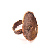 Copper Ring Settings Ring Blank Ring Mountings ( 28 mm blank) Antique Copper Plated Brass G14758
