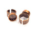Copper Ring Blank Setting Cabochon Base inlay Ring Backs Mounting Adjustable Ring Base Bezel (12mm blank) Antique Copper Plated G15645