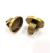 Antique Bronze Ring Blank Setting Cabochon Base inlay Ring Backs Mounting Adjustable Ring Bezel (30x22mm blank) Antique Bronze Plated G15660