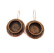 Earring Blank Base Settings Copper Resin Blank Cabochon Base inlay Blank Mountings Antique Copper Plated Brass (16mm blank) 1 Set  G14804
