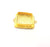 Gold Pendant Blank Connector Mosaic Base inlay Blank Necklace Blank Resin Blank Mountings Gold Plated Brass ( 18mm blank ) G14880