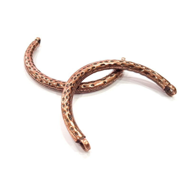 Copper Bracelet Components Findings Antique Copper Plated Bracelet Components Findings ( 66mm )  G15701