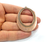 Antique Copper Pendant Antique Copper Plated Metal (58x42mm) G15714