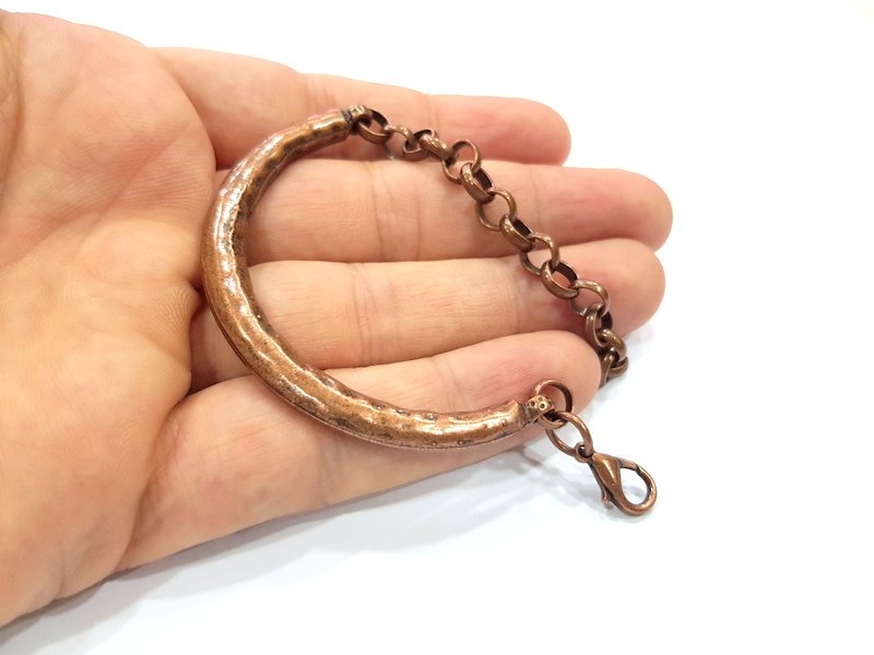 Copper Bracelet Components Findings Antique Copper Plated Bracelet Components Findings For Your Craft  G15103