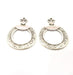 2 Silver Pendant Antique Silver Plated Metal (55x40mm) G15866