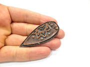 Antique Copper Pendant Antique Copper Plated Metal (58x25mm) G15906
