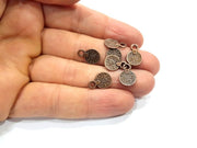 20 Ottoman Coin Antique Copper Plated Metal (10mm) G15915