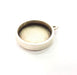 2 Silver Base Blank inlay Blank Pendant Base Resin Blank Mosaic Mountings Antique Silver Plated Metal (20 mm round blank )  G15242