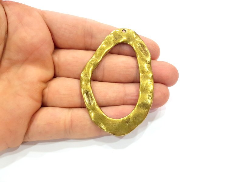 Cloud Pendant Antique Bronze Pendant Antique Bronze Plated Metal (67x45mm) G15474