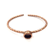 Bracelet Blank Cuff Bezel Resin Bangle inlay Blank Glass Cabochon Base Bezel Hammered Adjustable Antique Copper Bracelet (10mm Blank) G15953