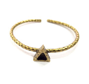 Bracelet Blank Cuff Bezel Resin Bangle inlay Blank Glass Cabochon Base Bezel Hammered Adjustable Antique Bronze Bracelet (6mm ) G15990