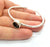 Bracelet Blank Cuff Bezel Resin Bangle inlay Blank Glass Cabochon Base Bezel Hammered Adjustable Antique Silver Bracelet (10mm ) G16024