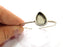 Bracelet Blank Cuff Bezel Resin Bangle inlay Blank Glass Cabochon Base Bezel Hammered Adjustable Antique Silver Bracelet (18x13mm ) G16031
