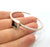 Bracelet Blank Cuff Bezel Resin Bangle inlay Blank Glass Cabochon Base Bezel Hammered Adjustable Antique Silver Bracelet (10x10mm ) G16035