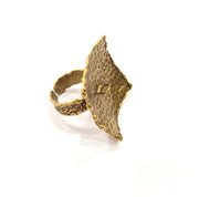 Antique Bronze Ring Blank Ring Setting Mountings (28mm Blank ) Antique Bronze Plated Brass G15392