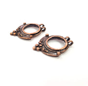 5 Copper Charm Antique Copper Charm (28x20mm) G16203