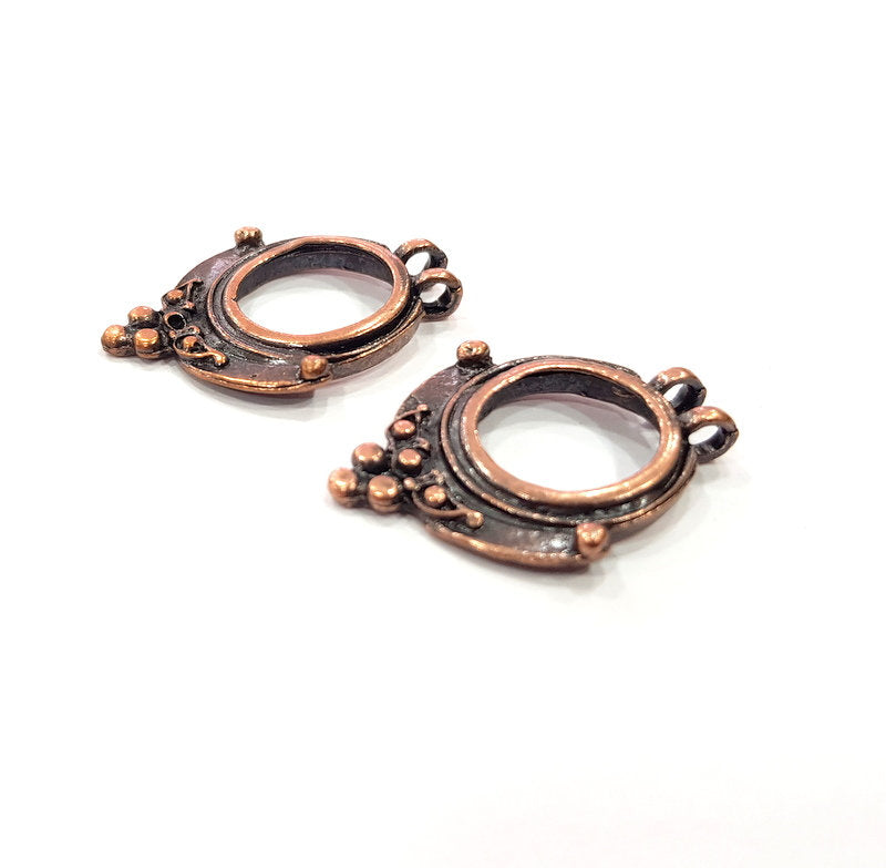 5 Copper Charm Antique Copper Charm (28x20mm) G16203