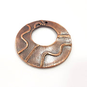 2 Copper Charm Antique Copper Charm (42mm) G16204