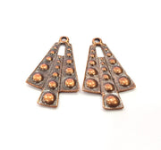 2 Copper Charm Antique Copper Charm (42x25mm) G16215