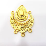 Gold Charm Set Gold Plated Charms  (42x34mm)  G15445