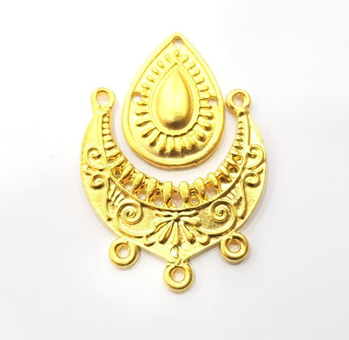 Gold Charm Set Gold Plated Charms  (42x34mm)  G15445