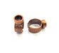 Copper Ring Blank Setting Cabochon Base inlay Ring Backs Mounting Adjustable Ring Base Bezel (8mm blank) Antique Copper Plated G15492