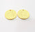 2 Gold Plated Charms Gold Plated Metal (21mm)  G15529