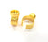 Gold Ring Blank Setting Cabochon Base inlay Ring Backs Mounting Adjustable Ring Base Bezel (10x8mm blank ) Gold Plated Metal G15532