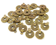 10 Antique Bronze Charm Antique Bronze Plated Charm (14x11mm) G16334