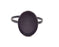 Black Bracelet Blank Cuff Bezel Resin Bangle inlay Blank Glass Cabochon Base Bezel Hammered Adjustable Black Bracelet (40x30mm ) G16337