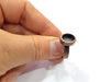 Copper Ring Blank Setting Cabochon Base inlay Ring Backs Mounting Adjustable Ring Base Bezel (10x8mm blank) Antique Copper Plated G16338
