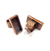 Copper Ring Blank Setting Cabochon Base inlay Ring Backs Mounting Adjustable Ring Base Bezel (25x10mm blank) Antique Copper Plated G15634