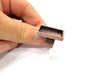 Copper Ring Blank Setting Cabochon Base inlay Ring Backs Mounting Adjustable Ring Base Bezel (25x10mm blank) Antique Copper Plated G15634