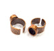 Copper Ring Blank Setting Cabochon Base inlay Ring Backs Mounting Adjustable Ring Base Bezel (10x8mm blank) Antique Copper Plated G15640