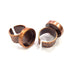 Copper Ring Blank Setting Cabochon Base inlay Ring Backs Mounting Adjustable Ring Base Bezel (16mm blank) Antique Copper Plated G15647