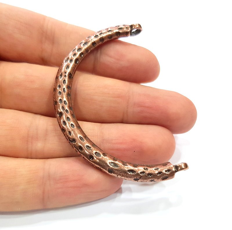 Copper Bracelet Components Findings Antique Copper Plated Bracelet Components Findings ( 66mm )  G15701