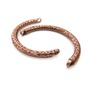 Copper Bracelet Components Findings Antique Copper Plated Bracelet Components Findings ( 66mm )  G15701