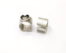 10 pcs Silver Ring Setting Resin Ring Blank Cabochon Ring Mounting Adjustable Ring Base Bezel (12 mm)Antique Silver Plated Brass  G16467