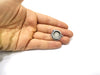 Silver Pendant Blank Mosaic Base Blank inlay Blank Necklace Blank Resin Blank Antique Silver Plated Brass ( 15mm round blank)  G17684