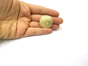 Rose Charms Gold Plated Charms  (32mm)  G16513