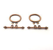 4 Sets Connector Antique Copper Connector Antique Copper Plated Metal (22x21mm and 36x6mm) G15733