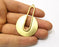Gold Charms Gold Plated Charms  (60x37mm)  G16689