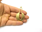 Gold Charms Gold Plated Charms  (60x37mm)  G16689